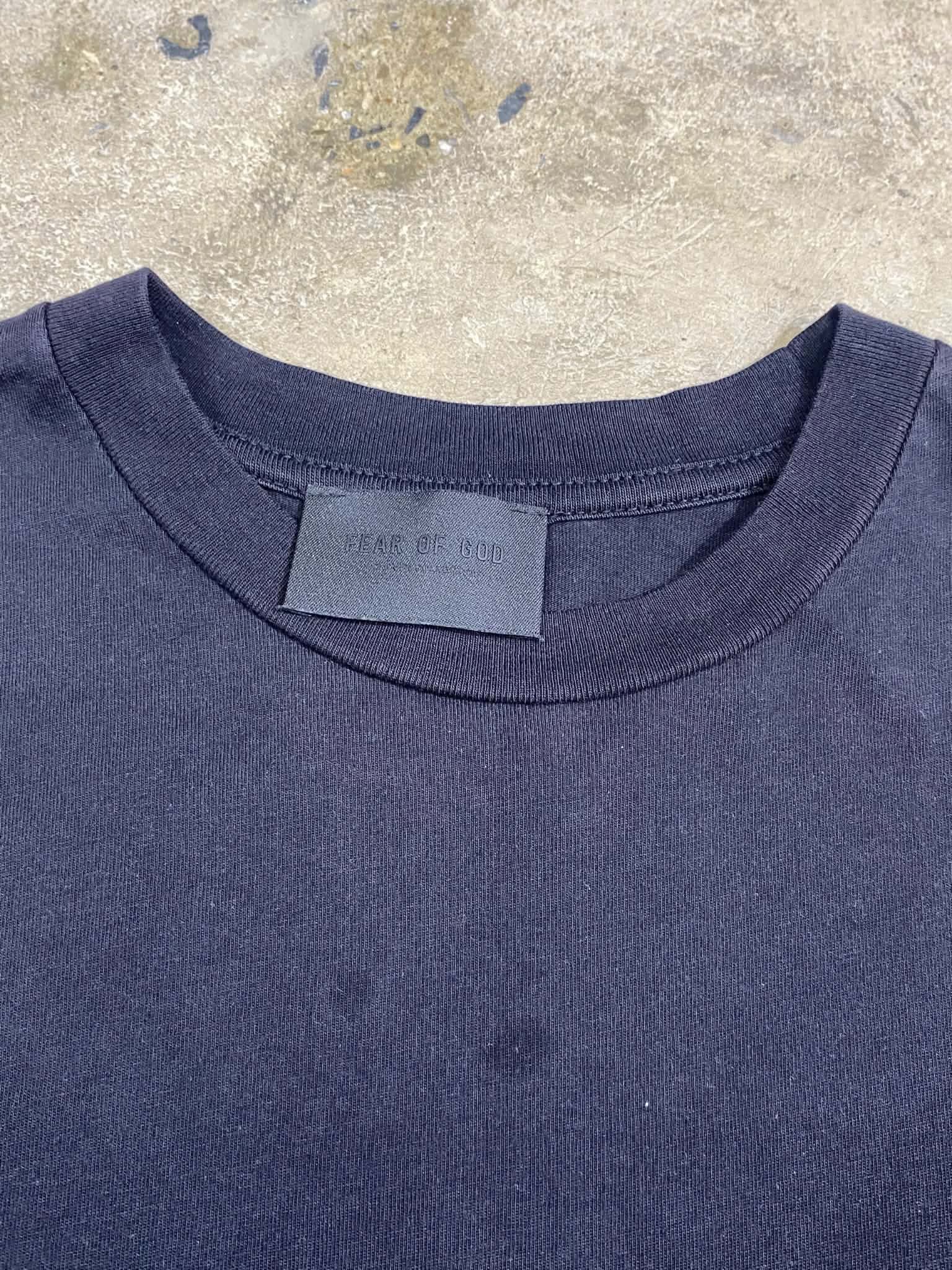  Fear Of God Baseball Tee (Black/Red) (Used) 