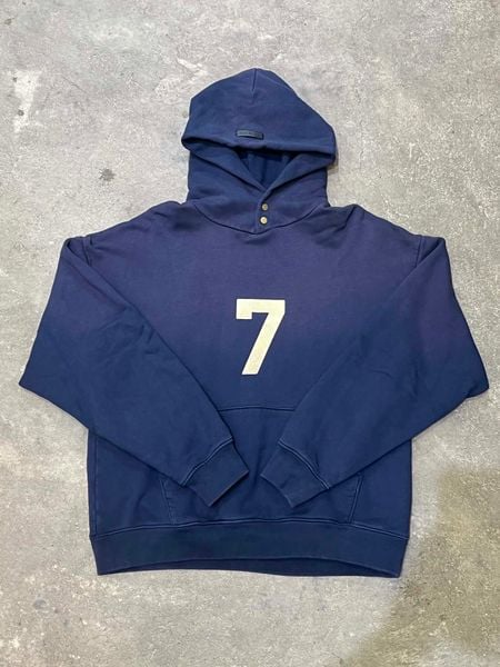 Fear Of God Hoodie 7 (Navy) (Used) 
