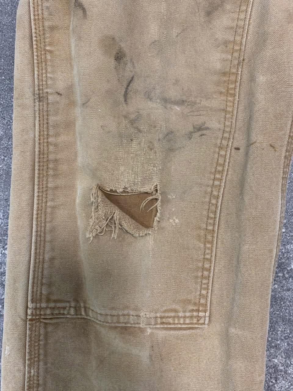  Carhartt B01 Double Knee (Beige) (Used) 