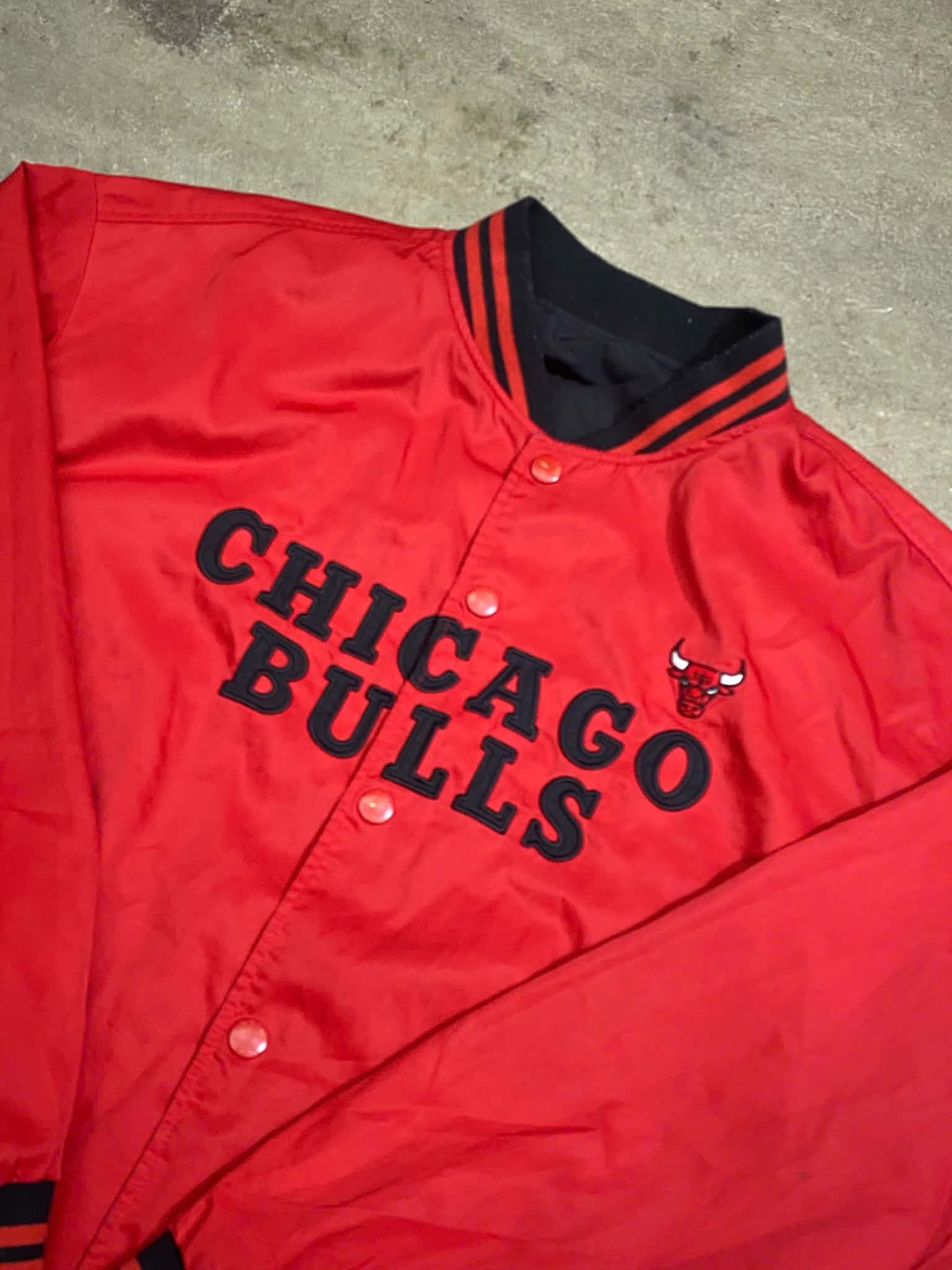  Starter Jacket Chicago Bull (Red) (Used) 