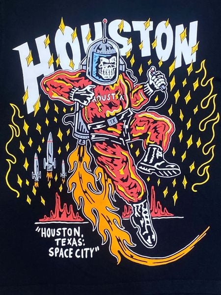  Warren Lotas Tee Houston (Black) 