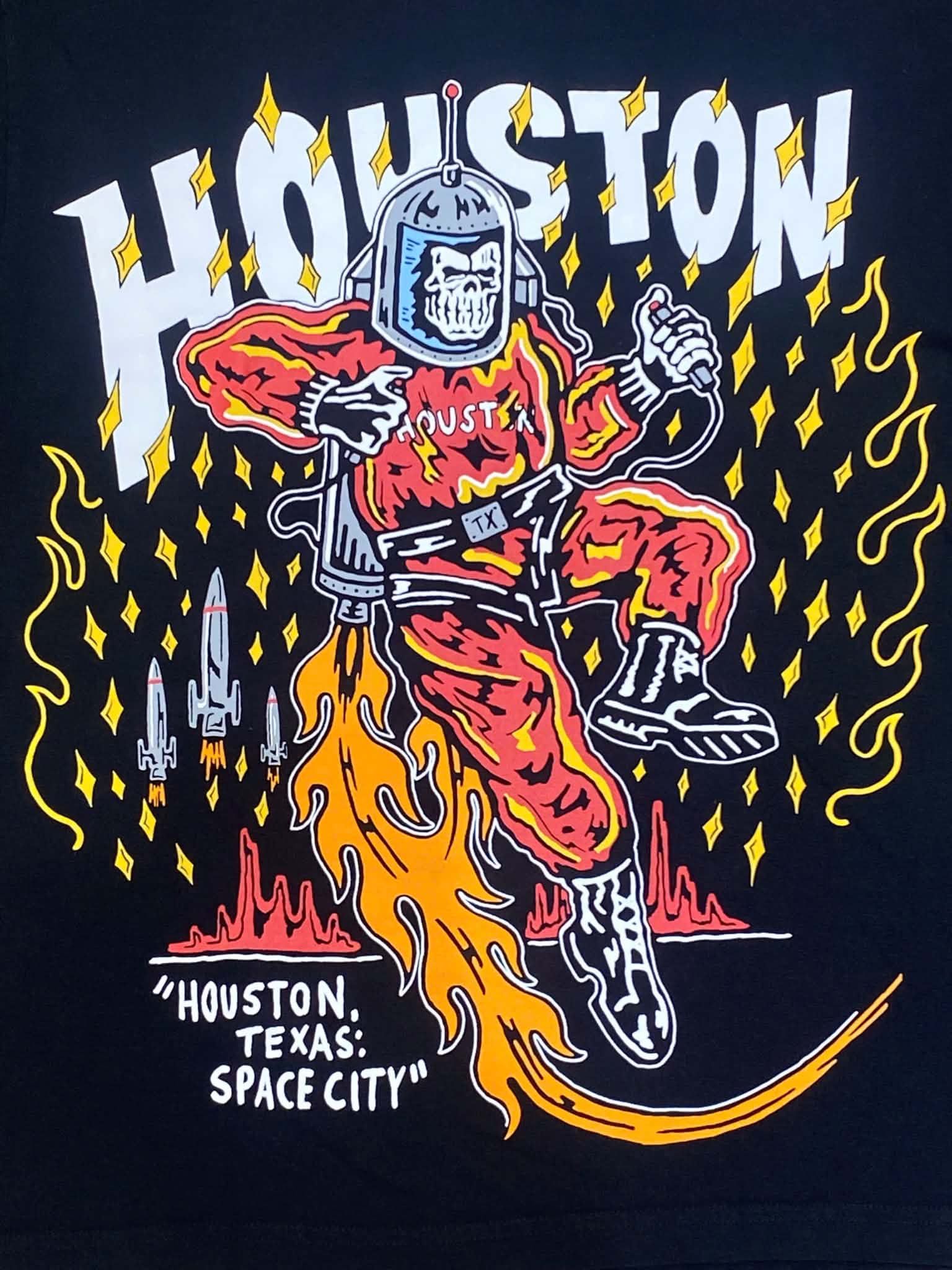  Warren Lotas Tee Houston (Black) 