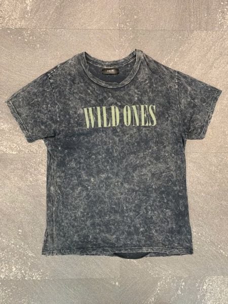  Amiri Tee Wild Ones Wash (Grey) (Like New) 