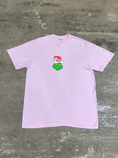  Supreme Tee Grinch (Pink) (Used) 
