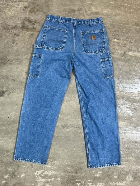  Carhartt Jeans Double Knee (Blue) (Used) 