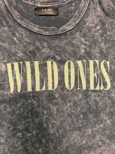  Amiri Tee Wild Ones Wash (Grey) (Like New) 