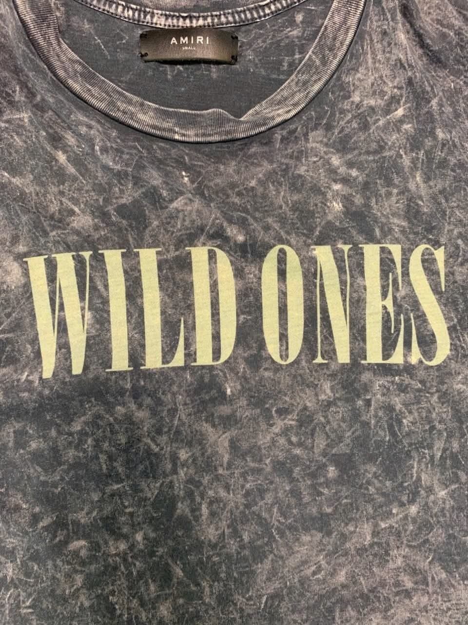  Amiri Tee Wild Ones Wash (Grey) (Like New) 