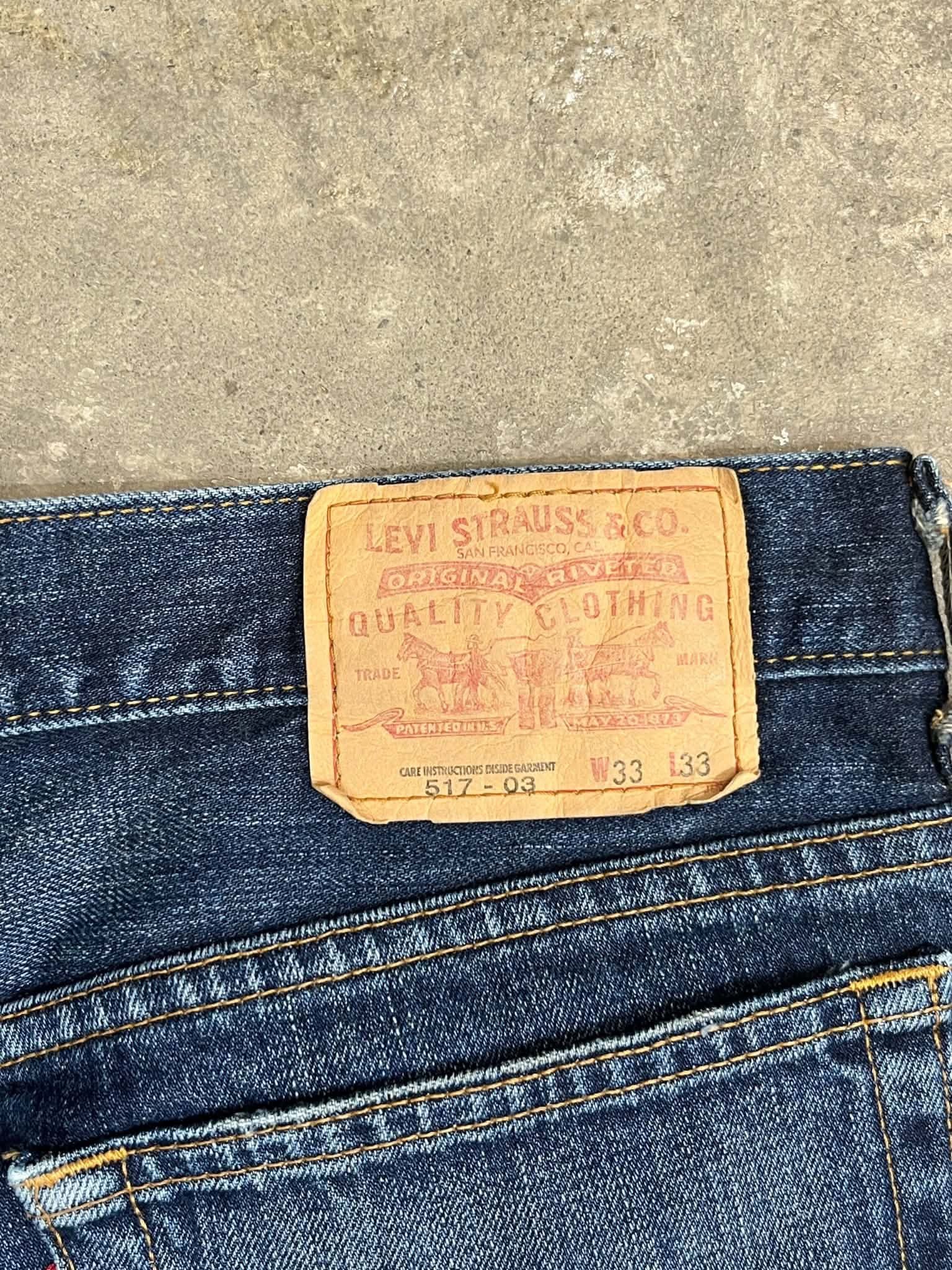  Levi's Jeans 517 (Blue) (Used) 