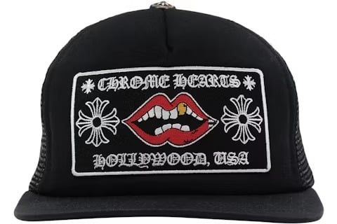  Chrome Hearts x Matty Boy Trucker Hat Chomper (Black) (Used) 