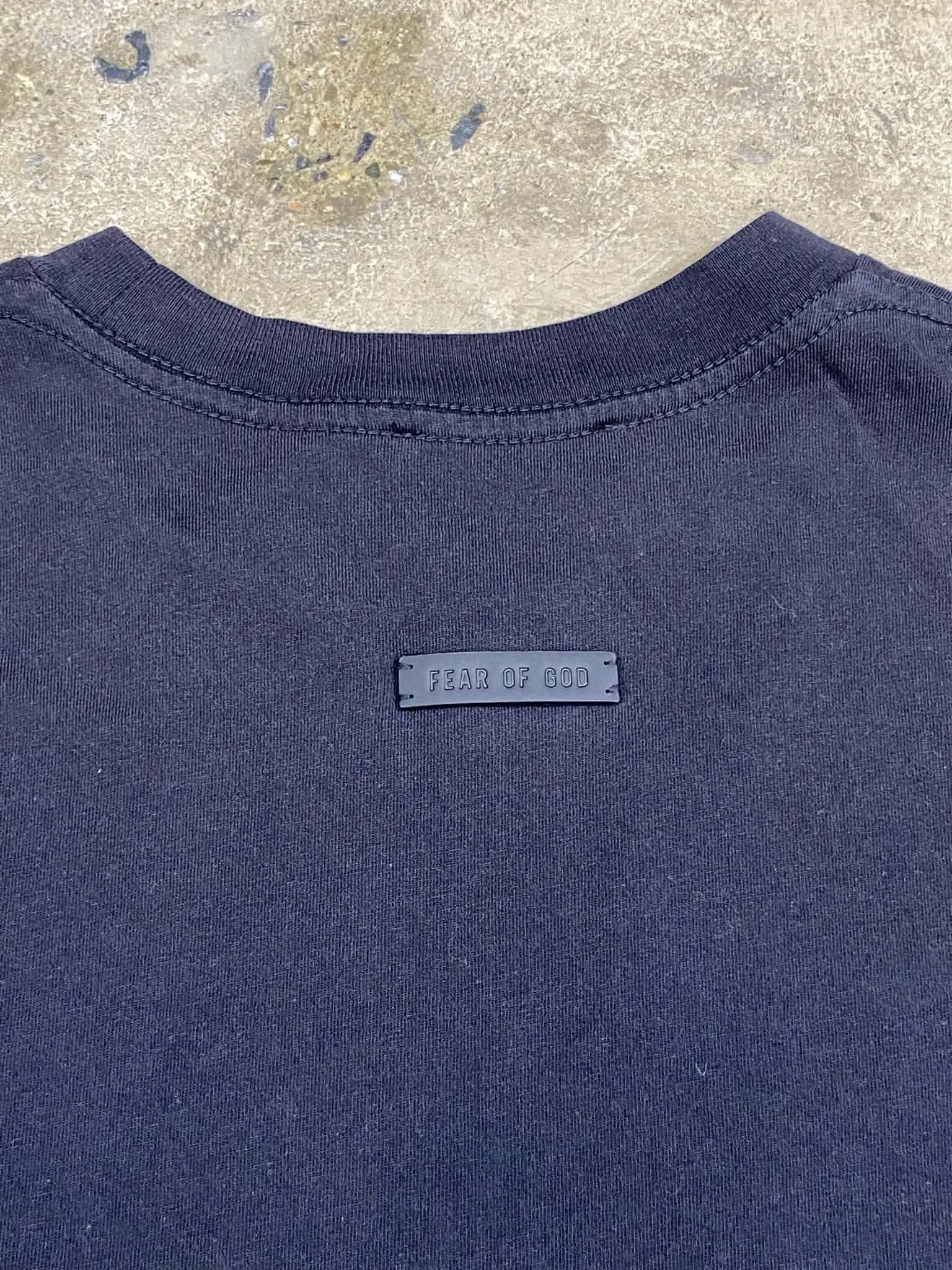  Fear Of God Baseball Tee (Black/Red) (Used) 