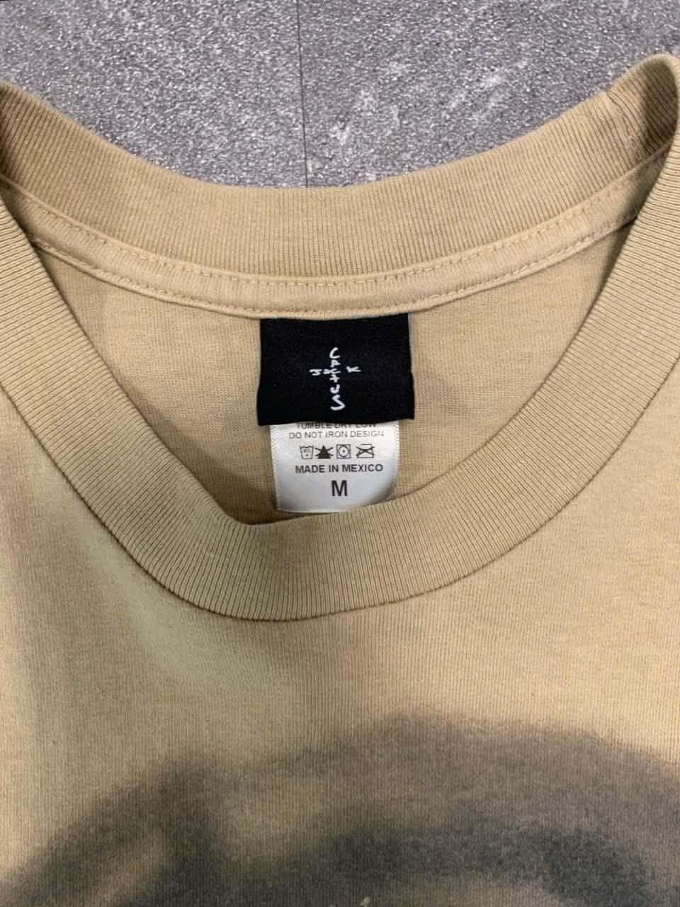  Travis Scott Tank Sprayed Muscle (Beige) (Used) 