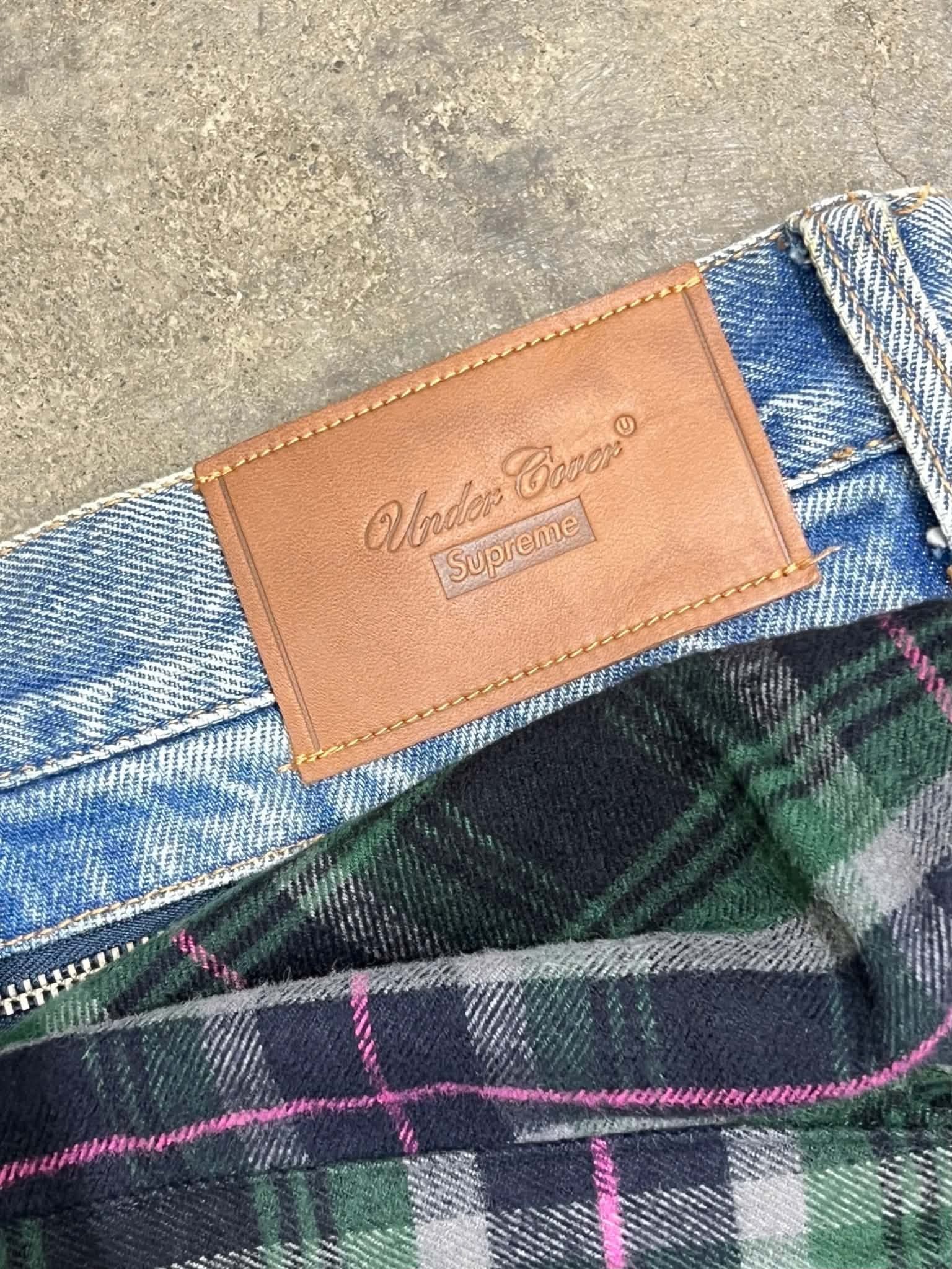  Supreme x Undercover Layered Jeans (Blue) (Used) 