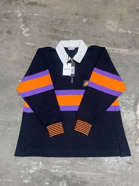  Palm Angels Polo Long Sleeve (Black) 