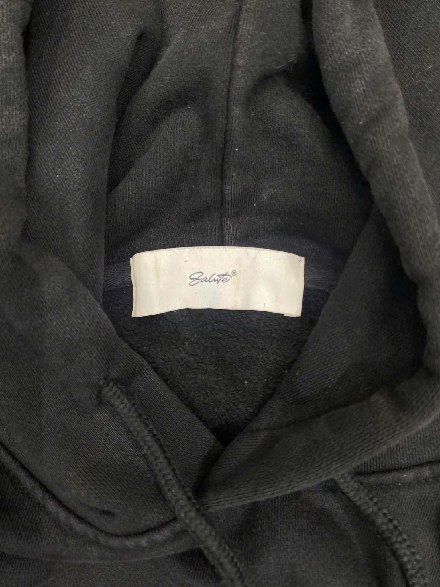  Salute Hoodie (Black) (Used) 
