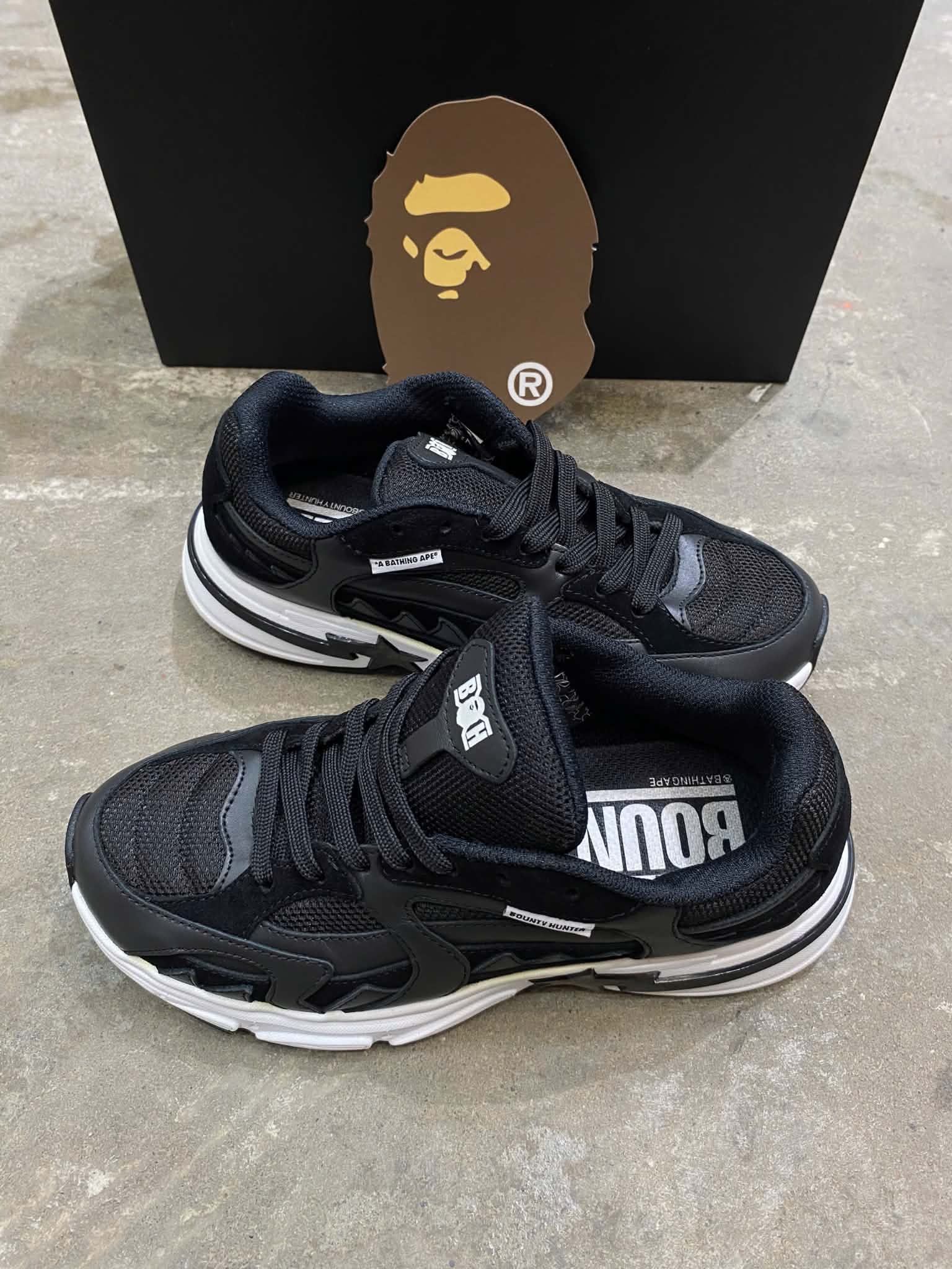  Bape Sta Shark Bounty Hunter Black (Used) 