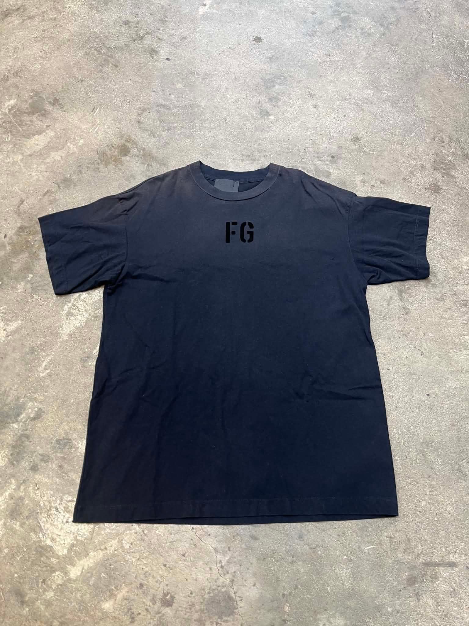  Fear Of God Tee FG (Black) (Used) 