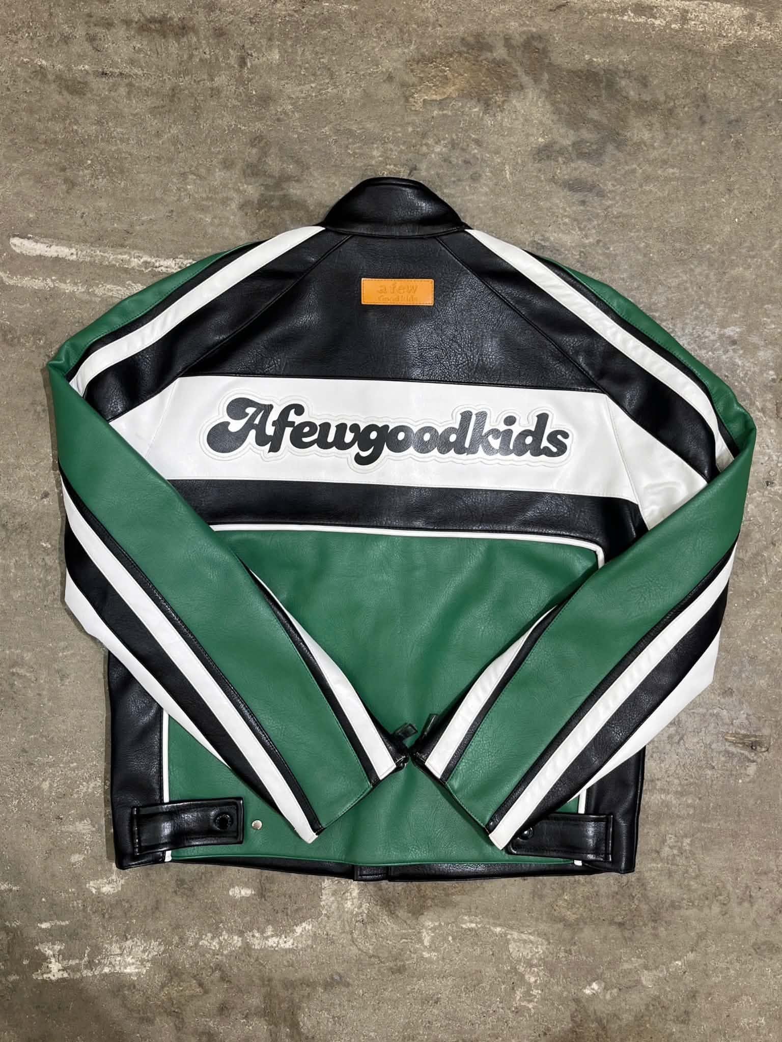  AFGK Jacket Leather (Green) 
