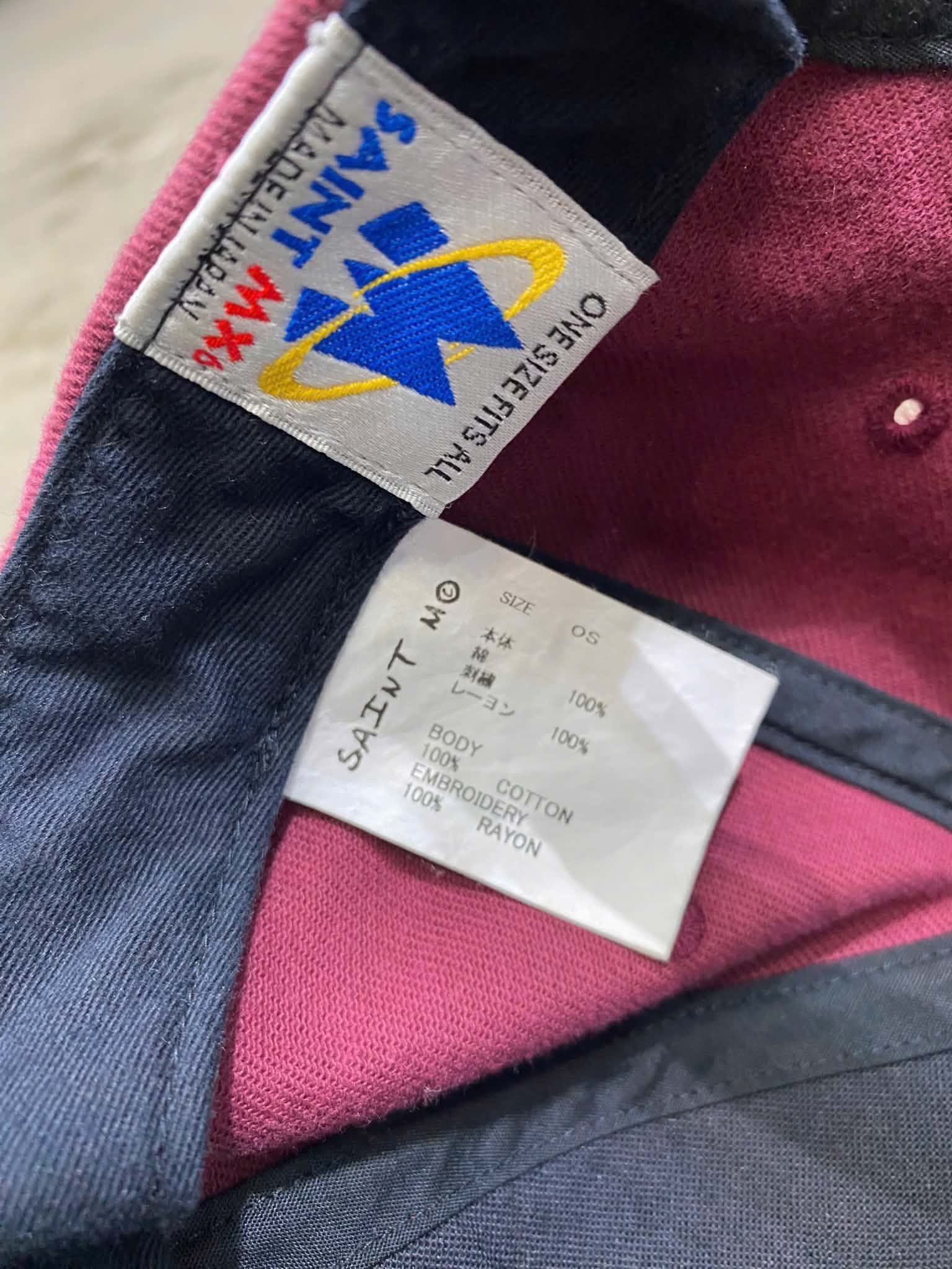  Saint Michael Cap Eat Me (Burgundy) (Used) 