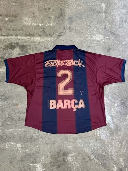  Travis Scott x Nike x FcB Jersey (Red/Blue) (Used) 