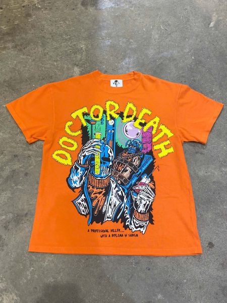  Warren Lotas Tee Doctor Death (Orange) 