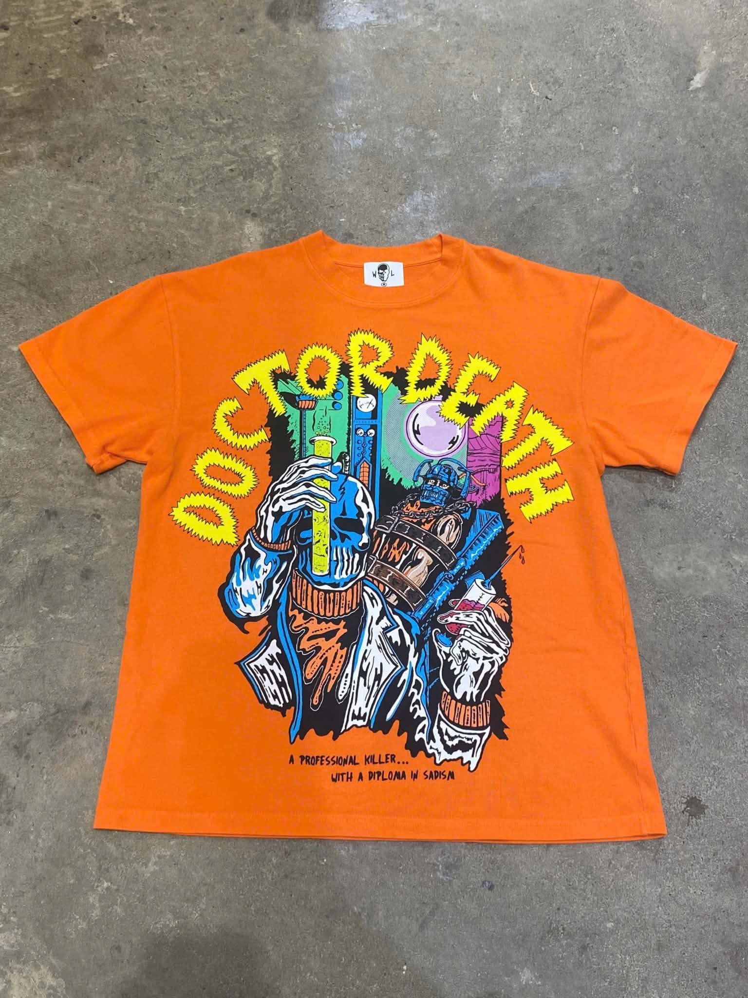  Warren Lotas Tee Doctor Death (Orange) 