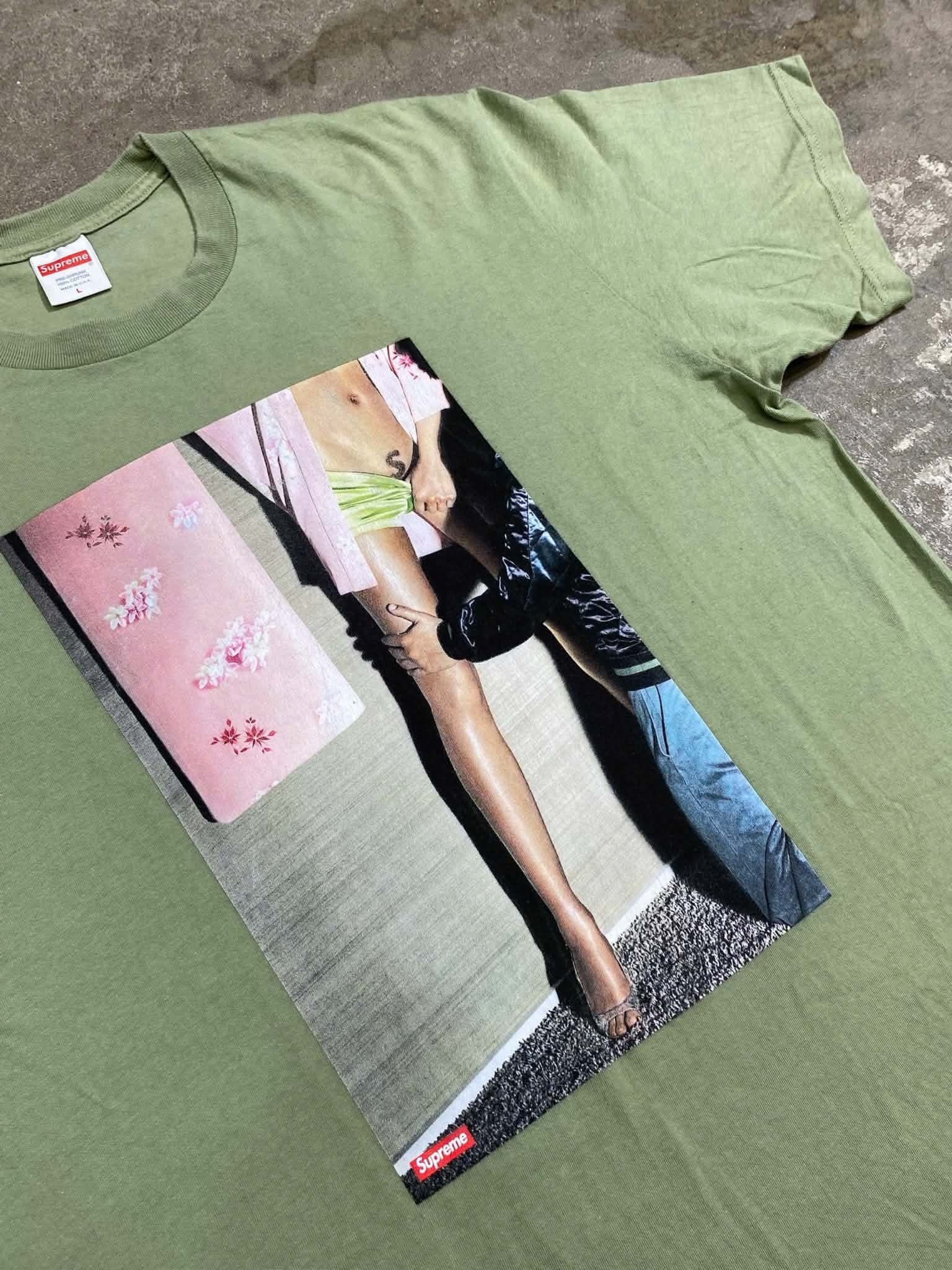  Supreme Tee Model (Light Olive) (Used) 