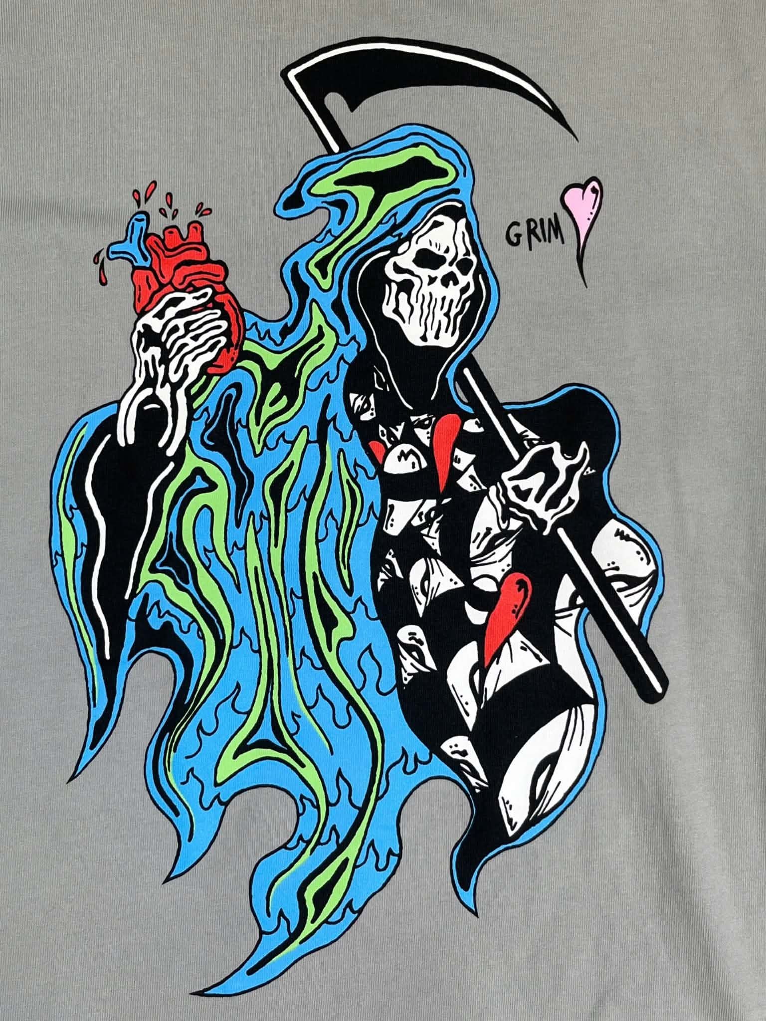  Warren Lotas Tee Reaper (Ash Grey) 