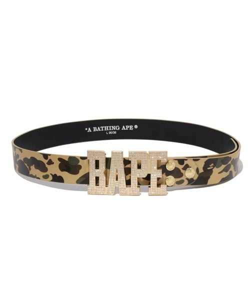  Bape Belt 1st Camo Leather 