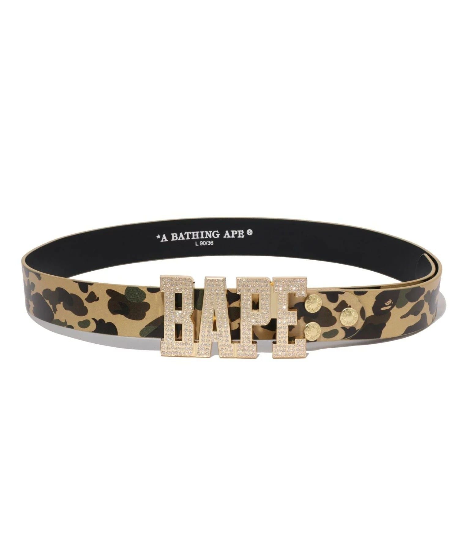  Bape Belt 1st Camo Leather 