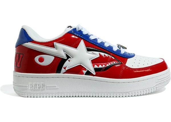  Bape Sta Low M2 20th Anniversary Patent Red 