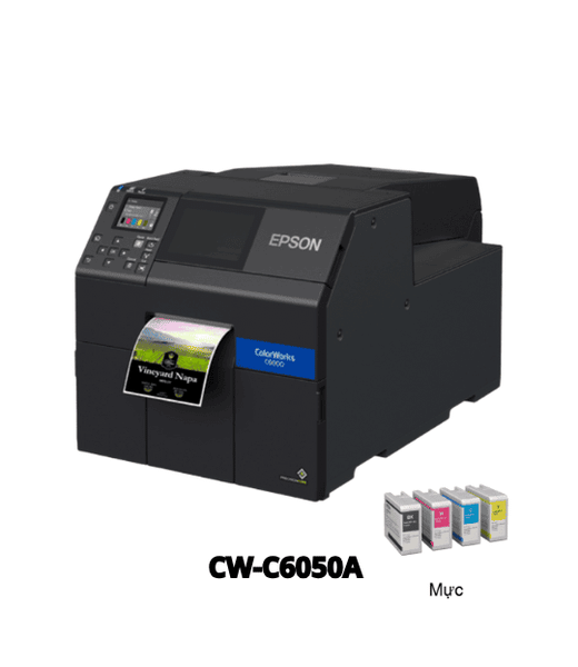 Máy in nhãn màu Epson CW C6050A