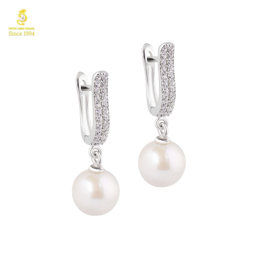  Bông Tai Ngọc Trai Freshwater SDE049 