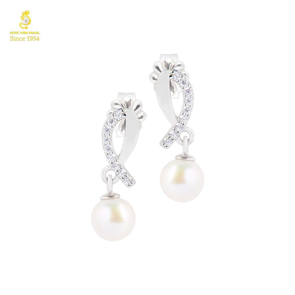  Bông Tai Ngọc Trai Freshwater SDE054 