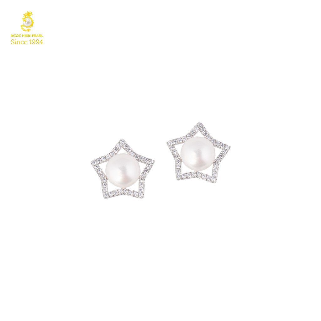  Bông tai ngọc trai Freshwater SCE069 