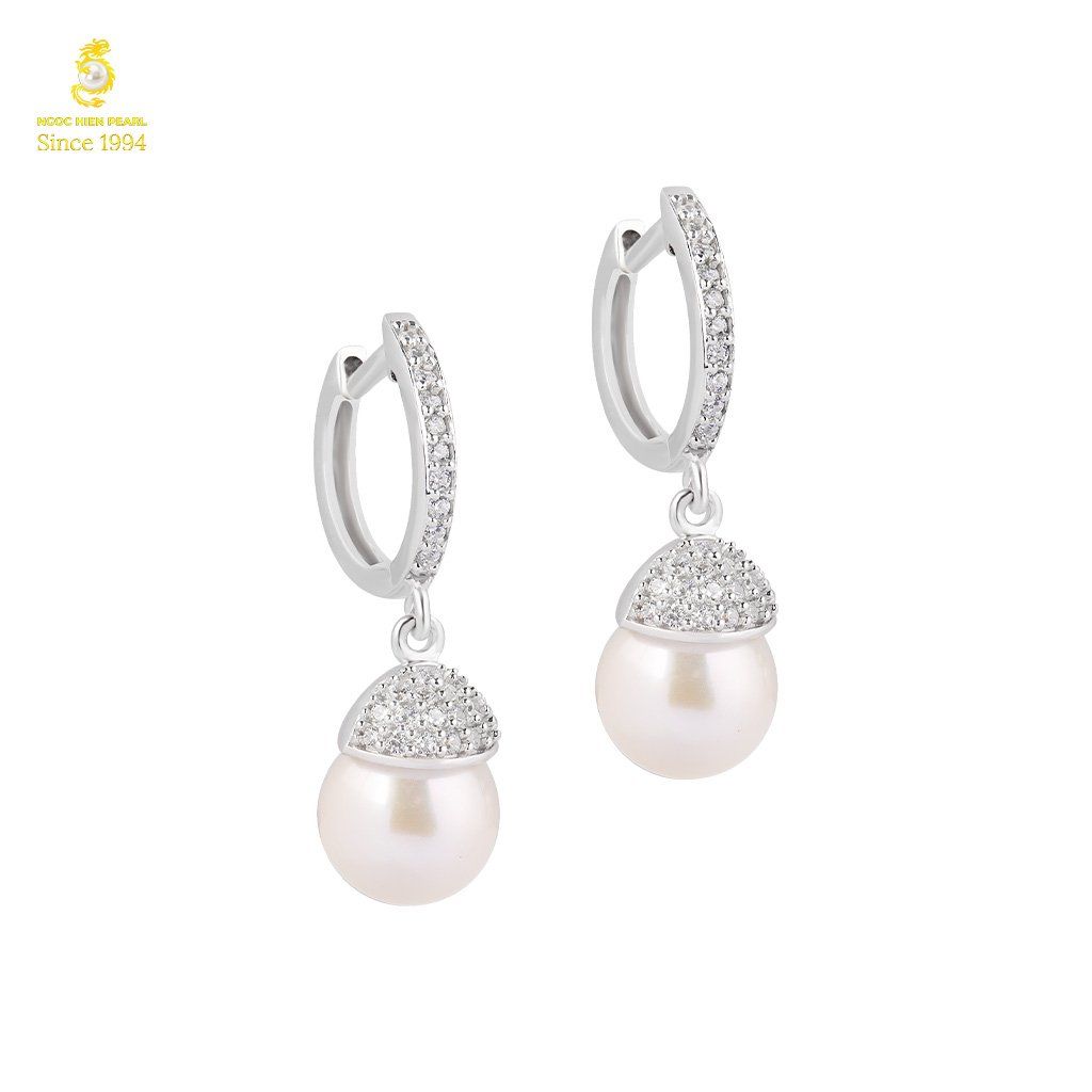  Bông Tai Ngọc Trai Freshwater SDE048 