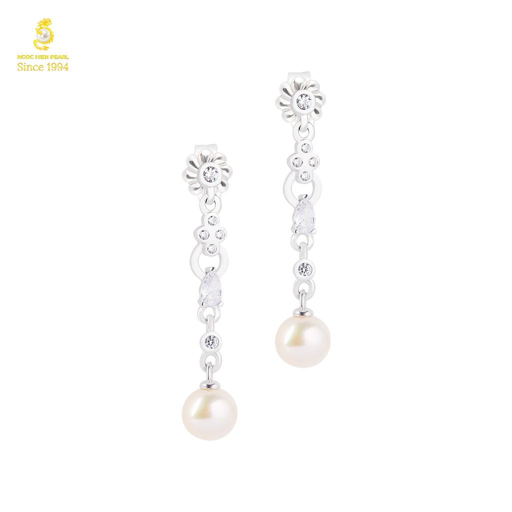  Bông Tai Ngọc Trai Freshwater SDE076 