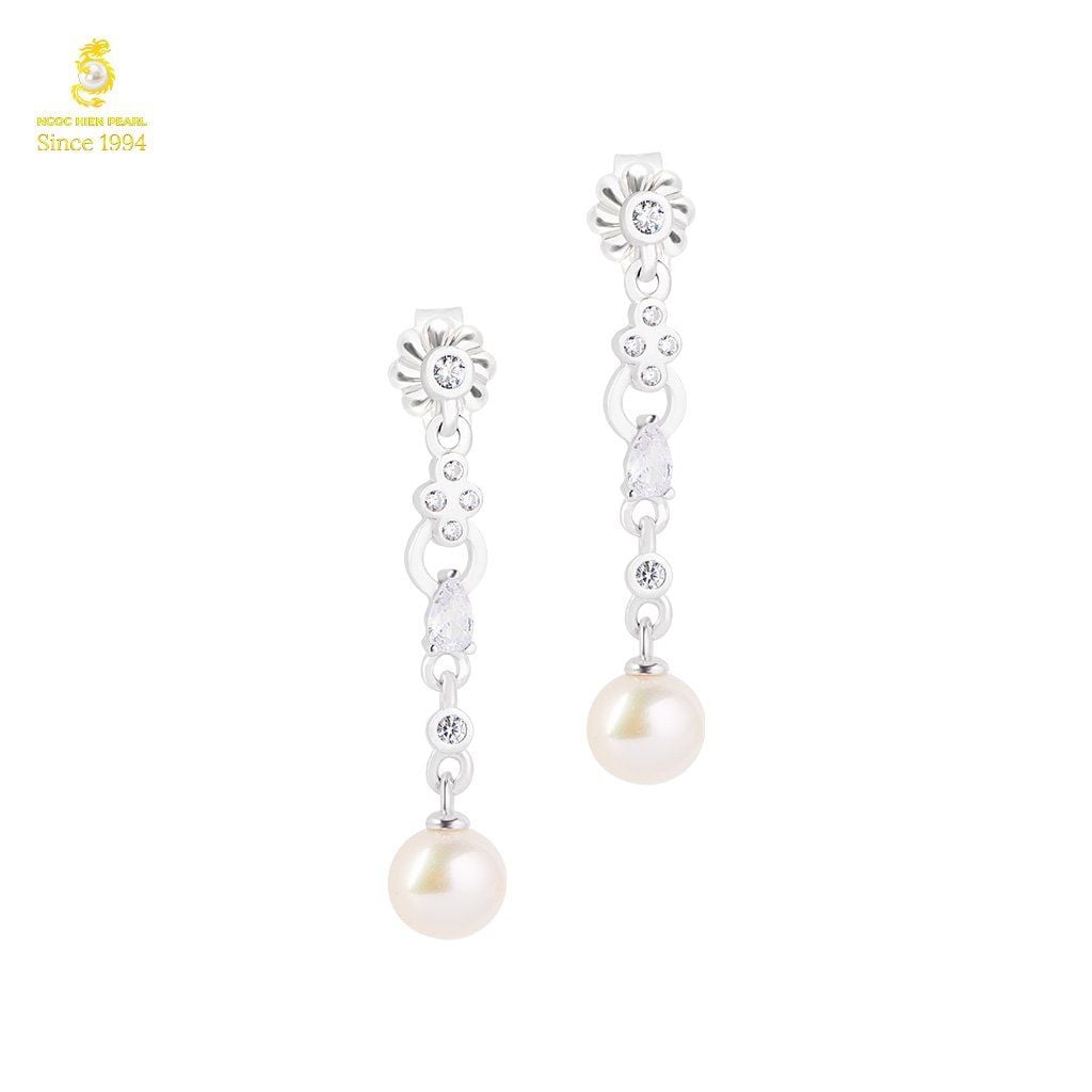  Bông Tai Ngọc Trai Freshwater SDE076 