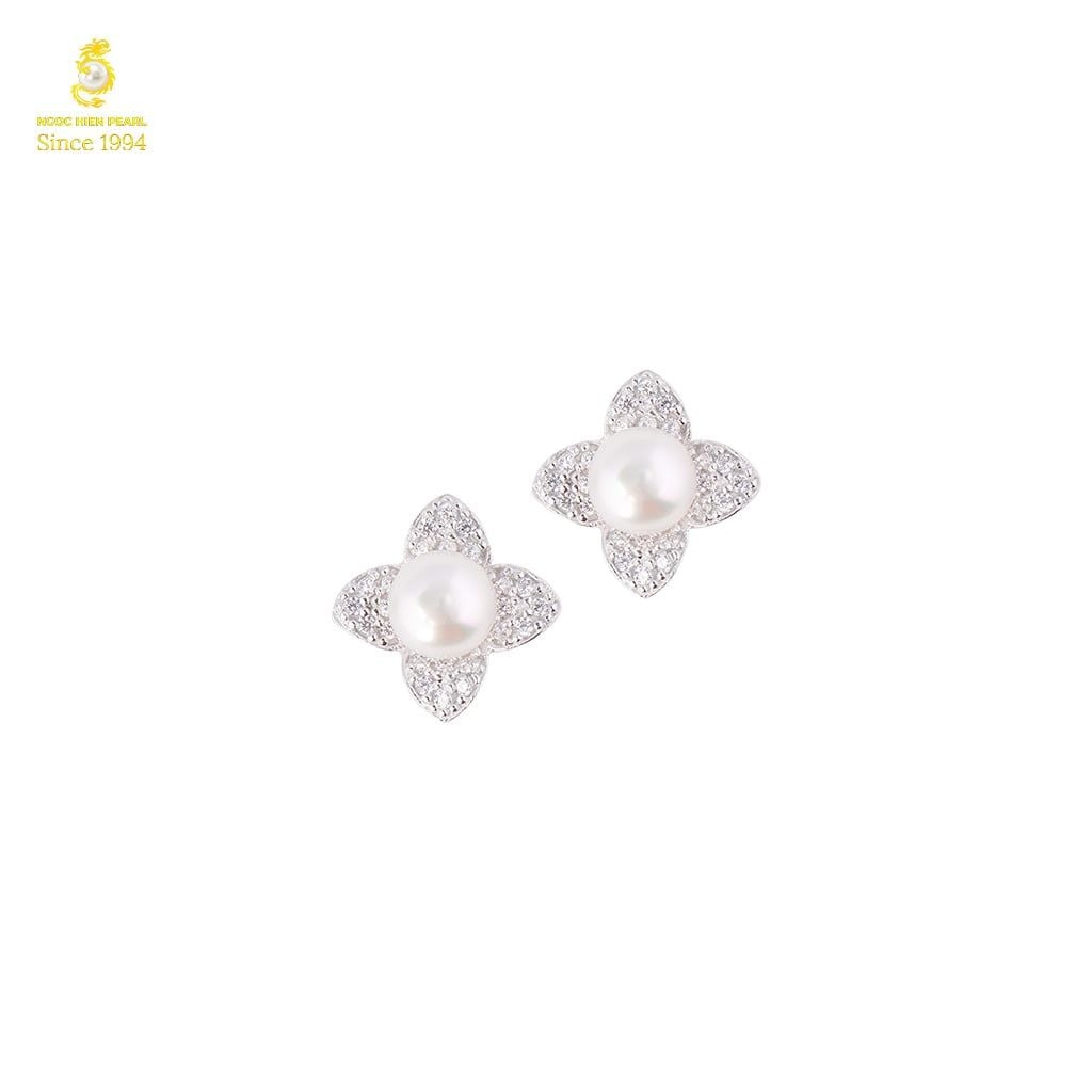  Bông tai ngọc trai Freshwater SCE055 