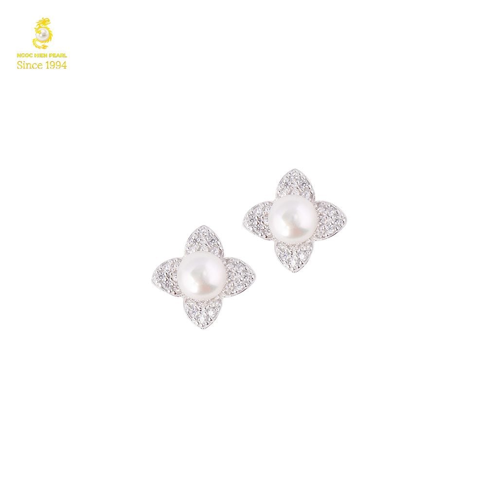  Bông tai ngọc trai Freshwater SCE055 