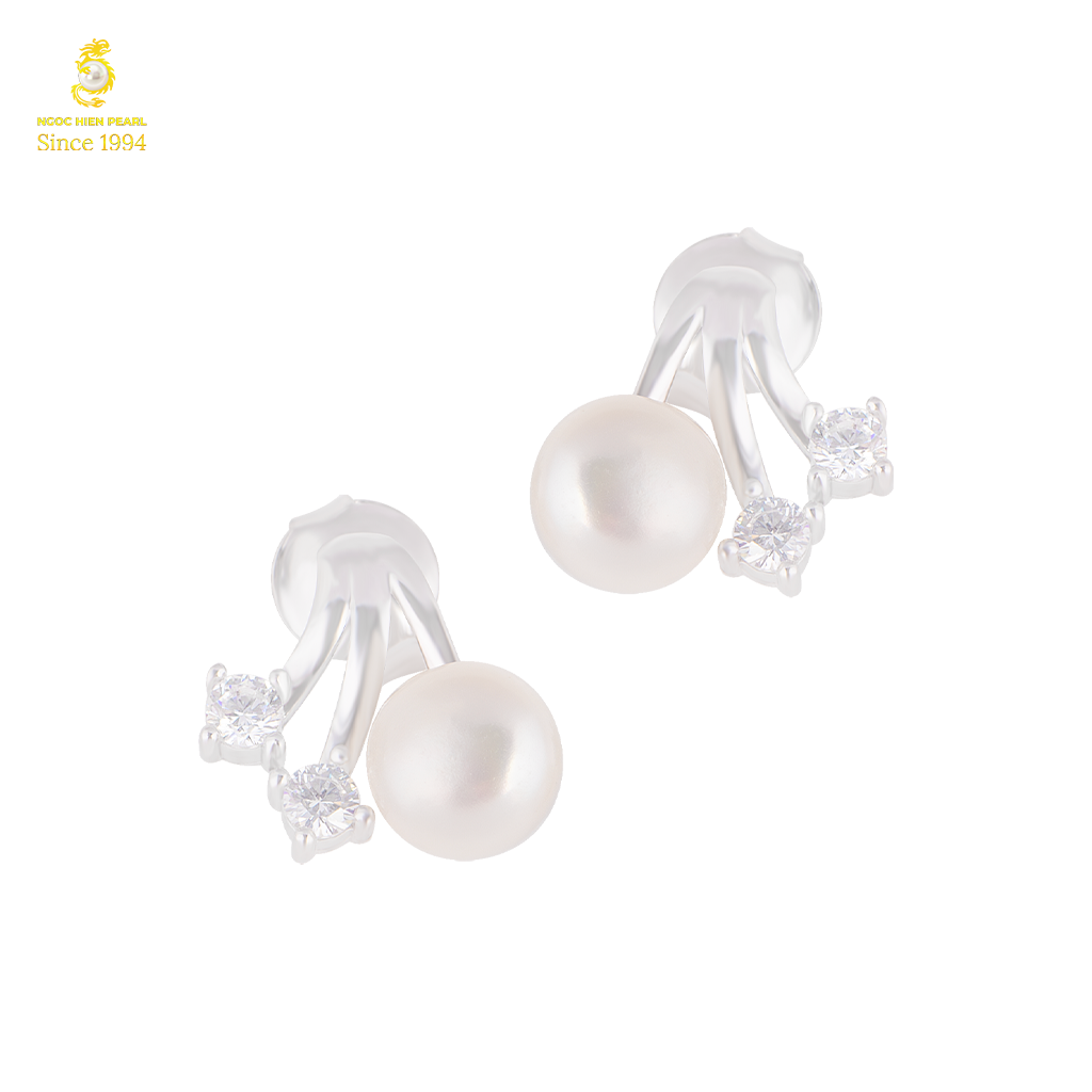  Bông tai ngọc trai Freshwater SCE004 