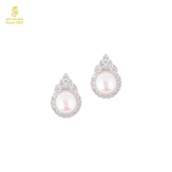  Bông tai ngọc trai Freshwater SCE094 