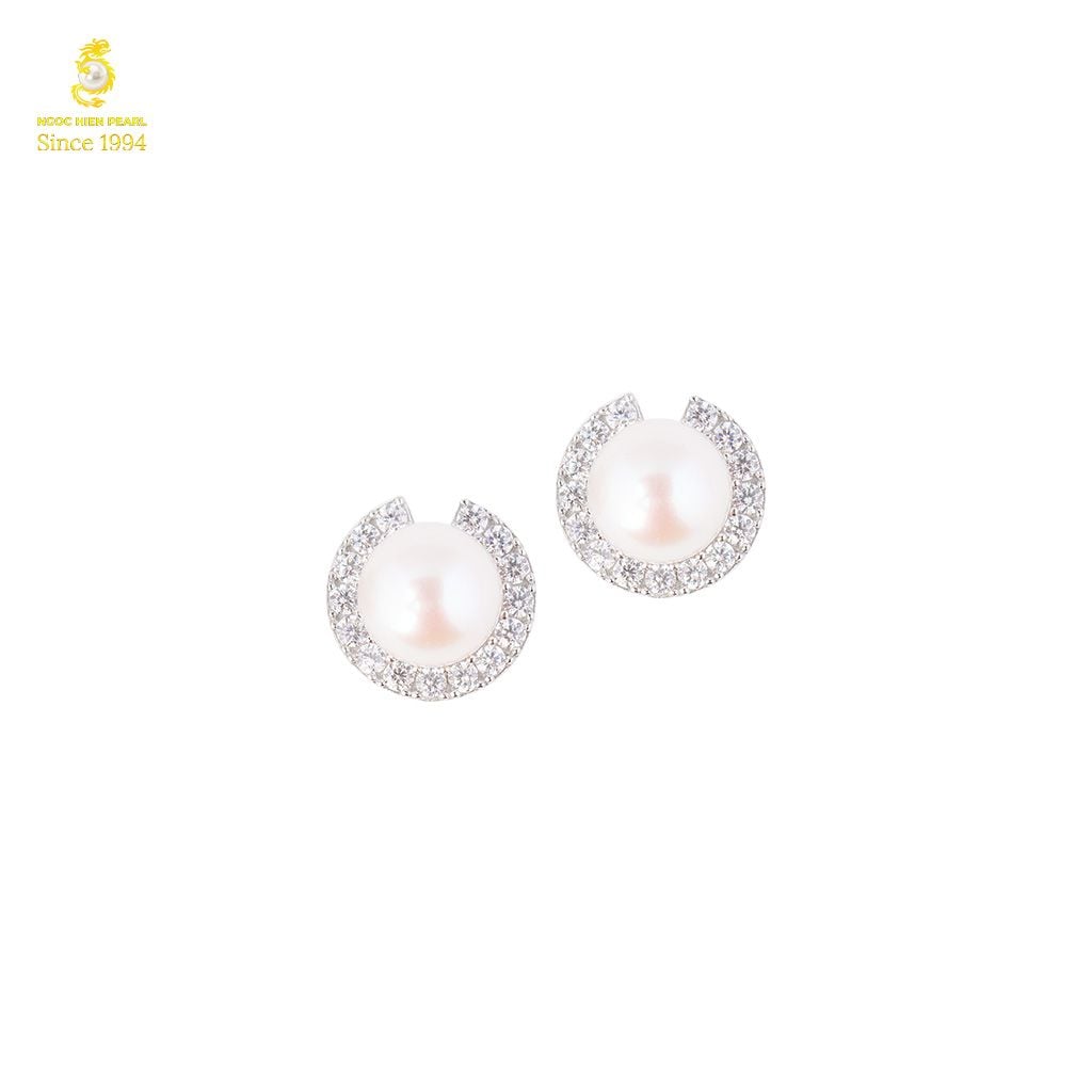  Bông tai ngọc trai Freshwater SCE057 