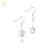  Bông tai ngọc trai Baroque S0E027 
