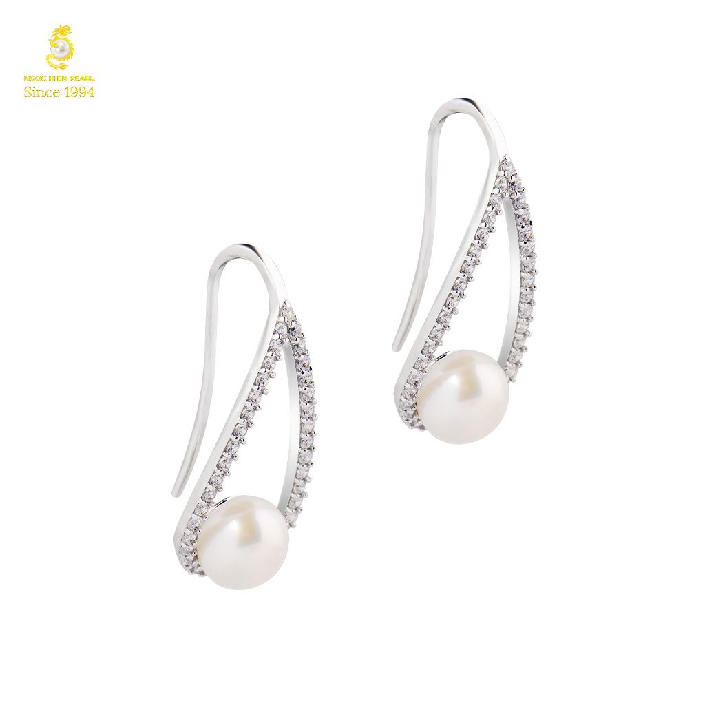  Bông Tai Ngọc Trai Freshwater SDE104 