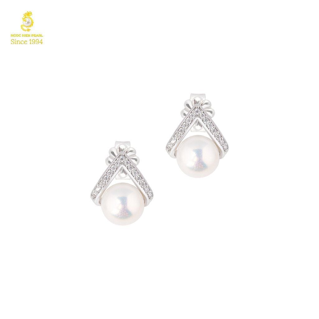  Bông tai ngọc trai Freshwater SCE056 