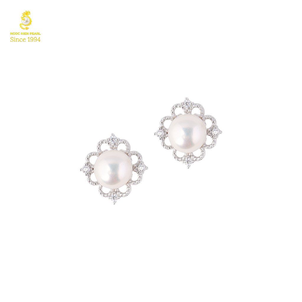  Bông tai ngọc trai Freshwater SCE083 