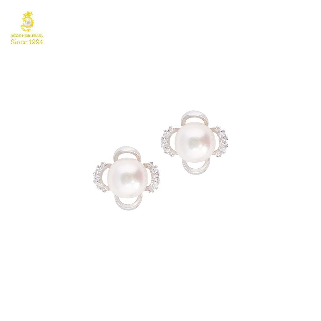  Bông tai ngọc trai Freshwater SCE097 
