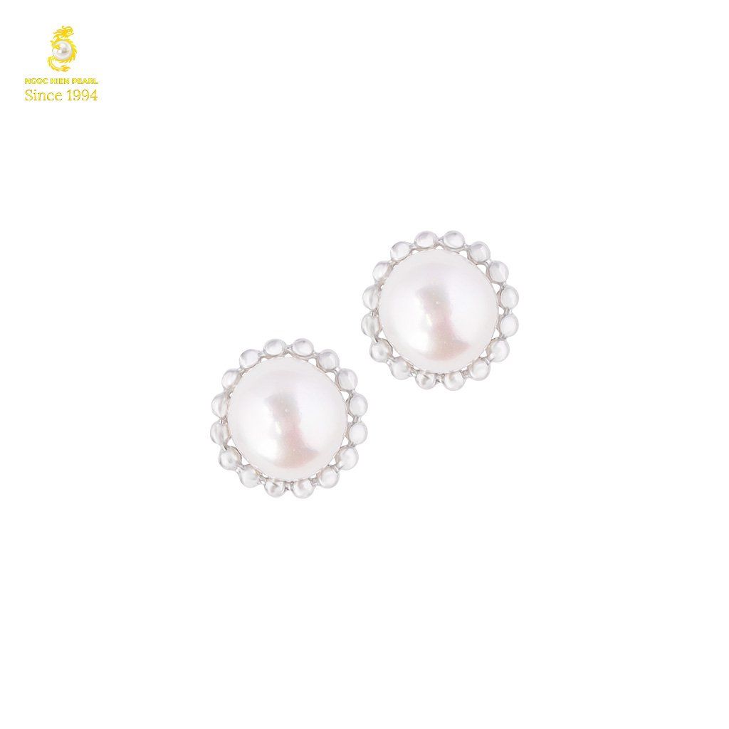  Bông tai ngọc trai Freshwater SCE098 