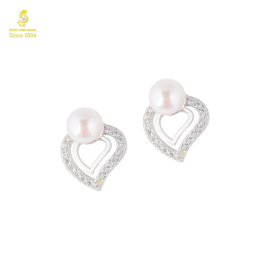  Bông Tai Ngọc Trai Freshwater SCE037 