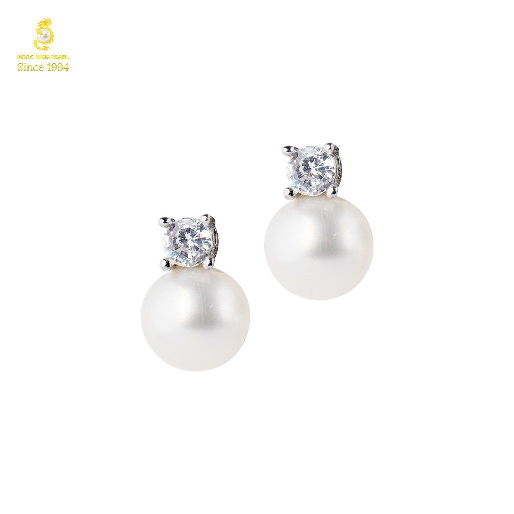  Bông Tai Ngọc Trai Freshwater SDE046 